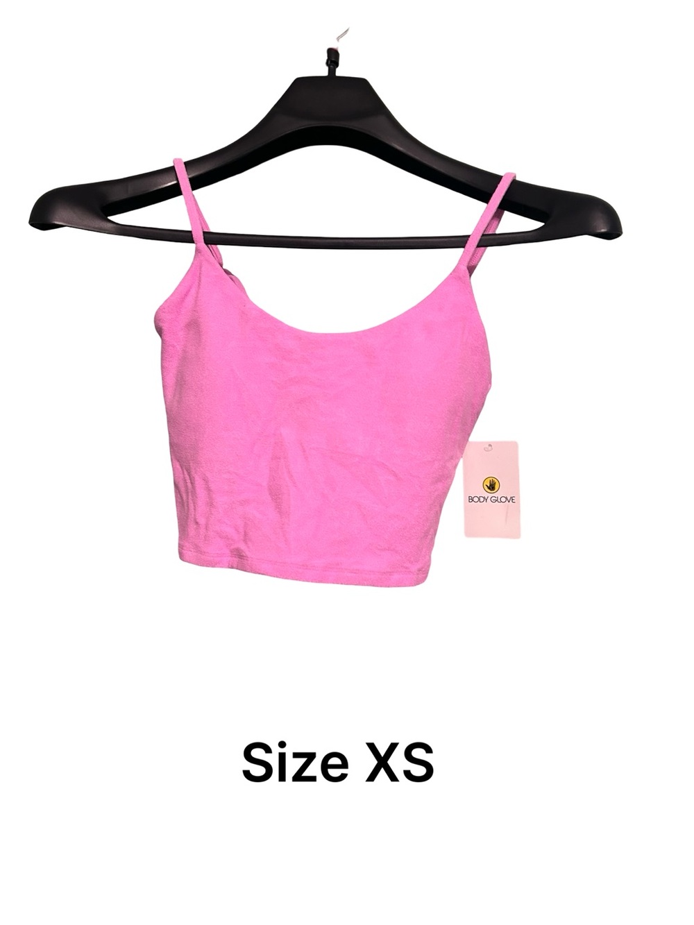 Body Glove Pink Cropped Camisole Tank Top